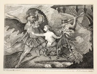Satanás, Pecado y Muerte, pub. 1792