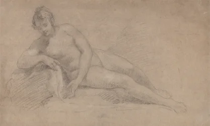 Estudio de un desnudo femenino