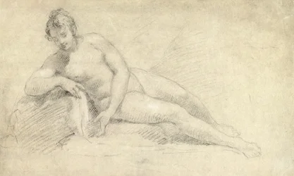 Estudio de un desnudo femenino