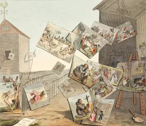 La batalla de las imágenes, ilustración de 