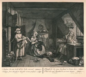 El poeta angustiado, 1740