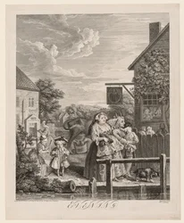 Las Cuatro Horas del Día: Tarde, 1738