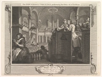 El aprendiz industrioso cumpliendo con el deber de una industria cristiana, 30 de septiembre de 1747