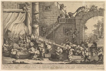 El castigo infligido a Lemuel Gulliver, diciembre 1726