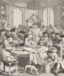 La recompensa de la crueldad. De: Las cuatro etapas de la crueldad. 1751