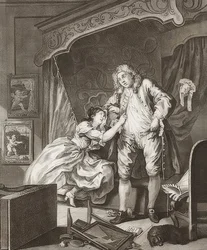 Serie de dos partes: Antes y Después. Lámina 2: Después. 1736