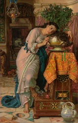 Isabella y la maceta de albahaca, 1867