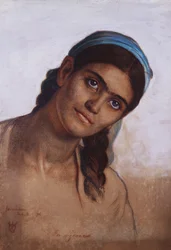 Estudio de una mujer siria, 1876