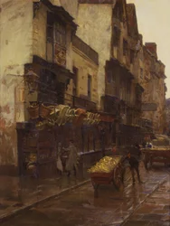 La cuna de la firma de tabaco Wills, Mary-le-Port Street, Bristol, c.1902