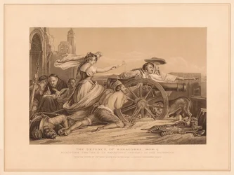 La defensa de Zaragoza, 1808-9, 1878