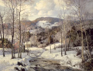 Millstream, Ipswich, New Hampshire (óleo sobre lienzo)