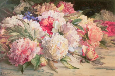Peonías, 1892