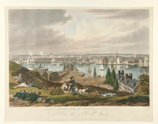 Baltimore desde la colina federal