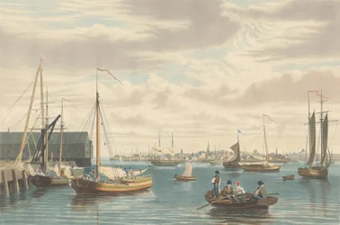 Boston: Desde el Ship House en el extremo oeste del astillero