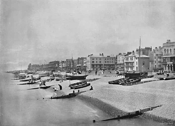 El desfile, Worthing, c1896