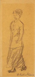 mujer caminando