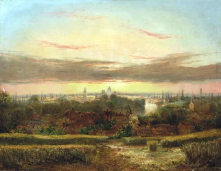 Vista desde arriba de Wandsworth, Westminster y St Paul