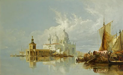 Santa Maria della Salute, Venecia, Italia