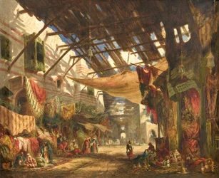 El bazar de alfombras, El Cairo
