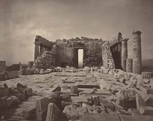 La Acrópolis de Atenas, lámina 14,1869/1870 (foto)