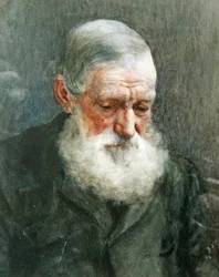 Retrato de un Caballero con Barba, c.1880