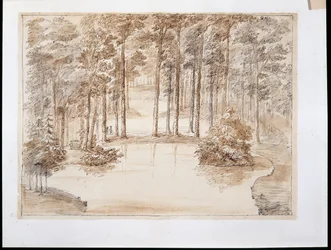 Chiswick, diseño para la creación de un jardín acuático en el bosque