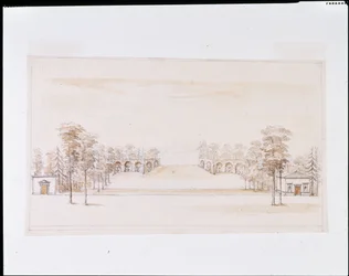 Diseño en perspectiva para un nuevo invernadero