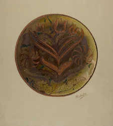 Plato alemán de Pensilvania, c. 1937