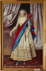 Lady Isabella Rich c.1615 (óleo sobre lienzo)