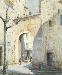 Puerta de entrada a Grasse
