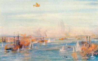 Bombardeo de los Estrechos, 18 de marzo