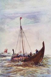 Buque de guerra de la época del rey Alfredo