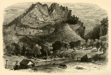 Los acantilados de Seneca, 1872