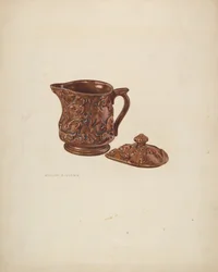 Jarra de jarabe, c. 1941