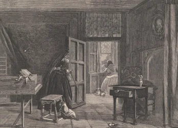 El regreso de la Duenna, de Illustrated London News, 19 de mayo de 1860