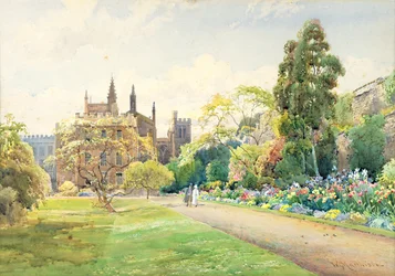 Borde del New College, 1918