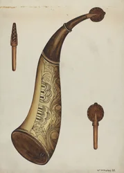 Cuerno de pólvora, 1937