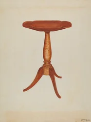 Mesa basculante, 1937