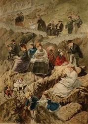 Visitantes en Ilfracombe, North Devon