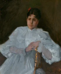 Niña de blanco