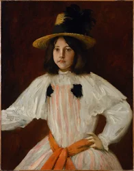 Retrato de la hija del artista
