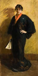 El kimono azul