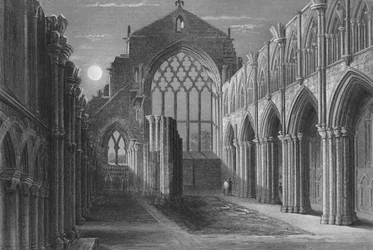 Capilla de Holyrood, Edimburgo, 1859