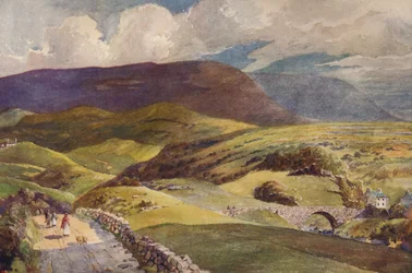 Un paisaje en Donegal, c1915