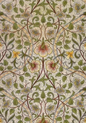 Tela decorativa, 1876-90