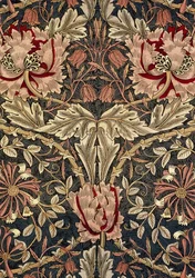 Tela decorativa, 1876-1890