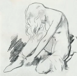 Estudio de figura, siglo XX, 1932