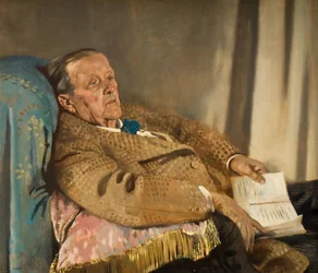Retrato de Sir Edwin Ray Lankester 1847-1929