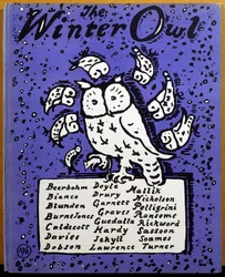 Portada de "The Winter Owl", publicado por Cecil Palmer, Londres
