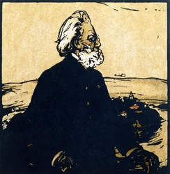 Henrik Ibsen, de "Twelve Portraits - Second Series", publicado por primera vez por William Heinemann